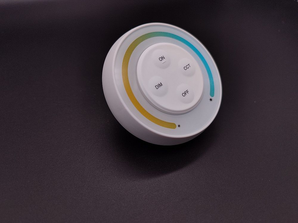 Miboxer Пульт керування 1 зонний білий CCT круглий настінний Мілайт з магнітним тримачем RF 2.4 Київ - фото 5