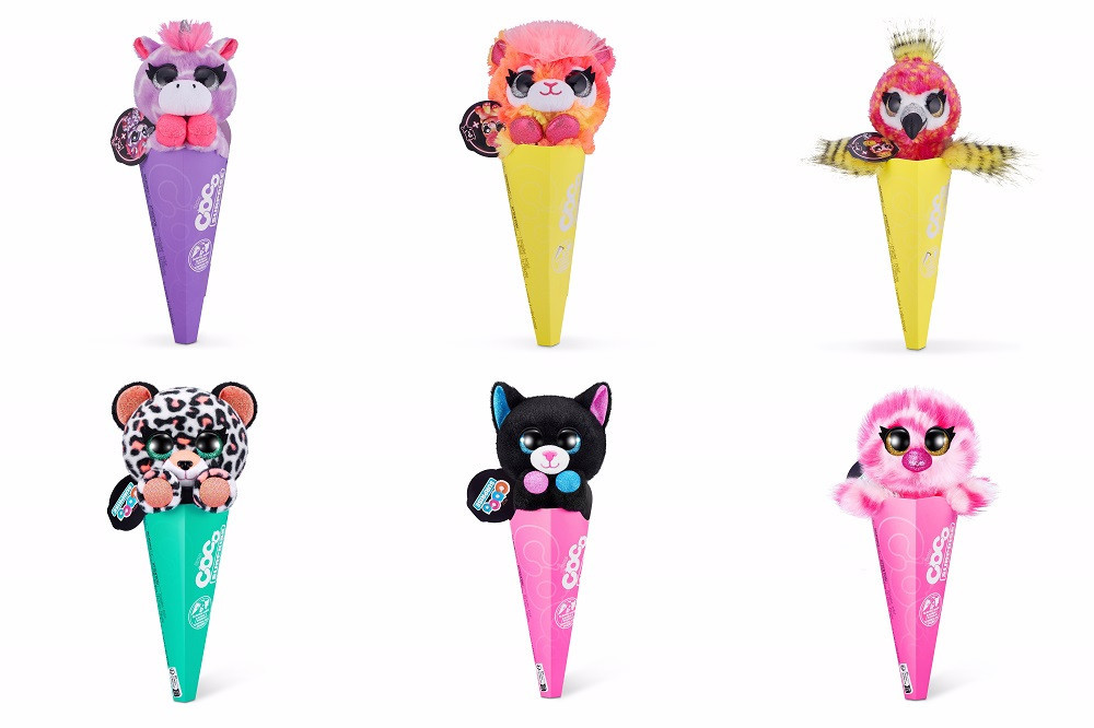 Игрушка мягкая Zuru Coco Surprise Neon с сюрпризом в ассортименте (6704581) Киев - изображение 1
