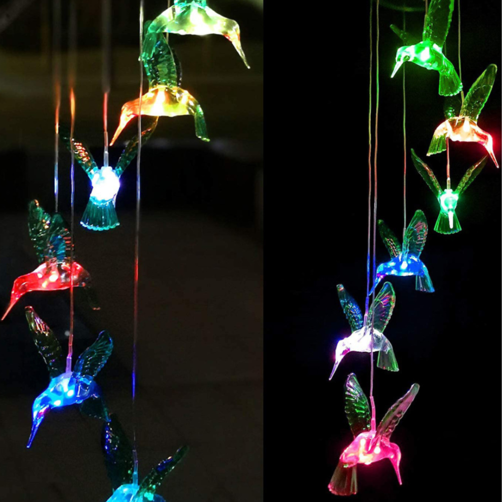 Садовый Светильник Колибри 63.6 см на солнечной батарее. Подвесной Одесса - изображение 3