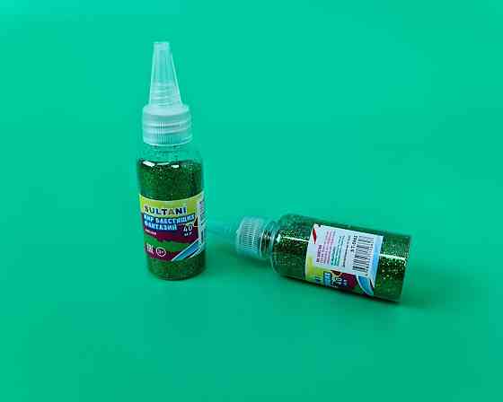 Набір для дитячої творчості "Блискітки" зелений (1 шт.) Харків