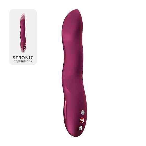 Пульсатор для точки G Fun Factory Stronic Wave Wine Red Sex Aura Київ