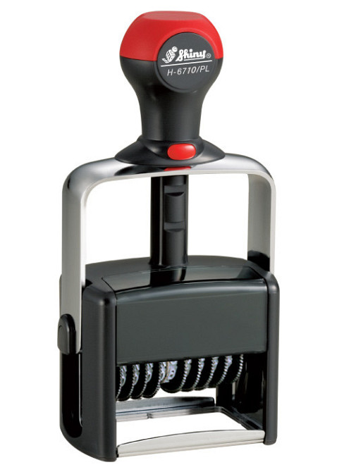 Нумератор металевий 10-роз., 5 мм з вільним полем 60х40 мм Киев - изображение 1