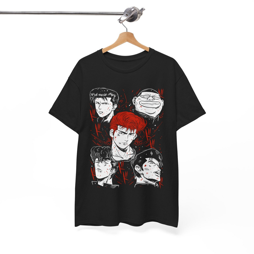 Футболка для мальчика аниме Аниме Баскетбалл Слам Дунк оверсайз (рост от 165 до 180 ) Черний AnimeJ0429m Днепр - изображение 6