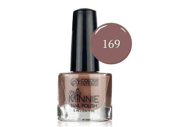 Лак для нігтів 5мл Мini 169 емаль бежевий ТМ Colour INTENSE Solmir Київ