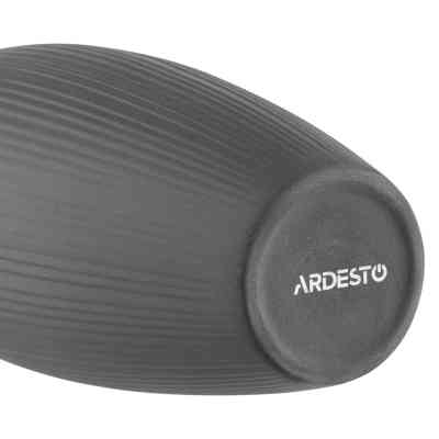 Ваза Ardesto Siena, 7х23см, порцеляна, сірий (AR3806B) Винница