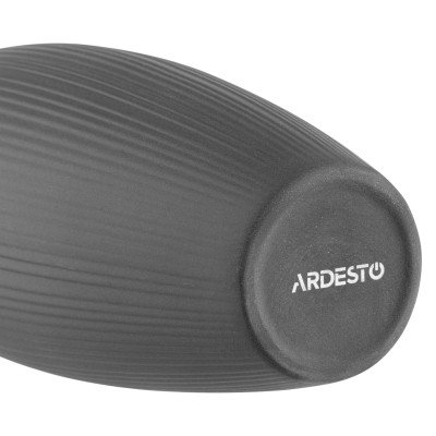 Ваза Ardesto Siena, 7х23см, порцеляна, сірий (AR3806B) Вінниця - фото 5