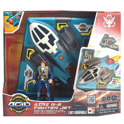 Игровой набор A.C.I.D. AIRZ B-2 Fighter Jet/МорфоЗор Истребитель AIRZ B-2 (535200) Винница - изображение 8