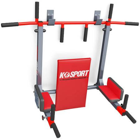 Турнік з брусами настінний для підтягувань 2в1 K-Sport KSSL081/2 Київ - фото 2