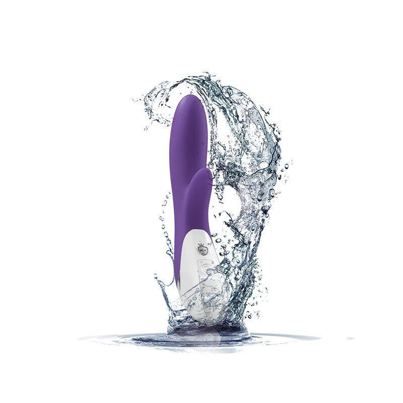 Вібратор-кролик Mystim Danny Divido Purple з глибокою вібрацією, 2 мотори Sex Aura Київ - фото 10