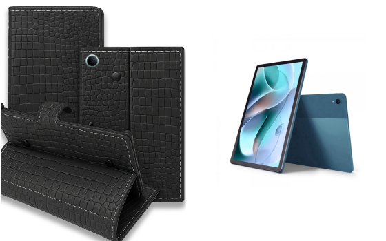 Книжка-трансформер для планшета Motorola Moto Tab G70, колір Black Krokodil Black Київ