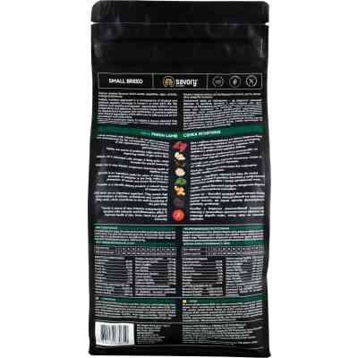 Сухий корм для собак Savory Small Breeds rich in Fresh Lamb 1 кг (4820232630310) Вінниця