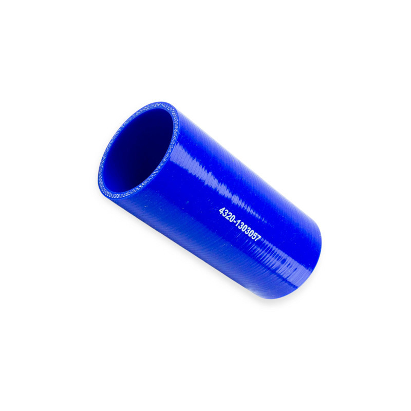 Патрубок УРАЛ нижній прямий силікон l=150мм d=60мм радіатора Мукачево - фото 1