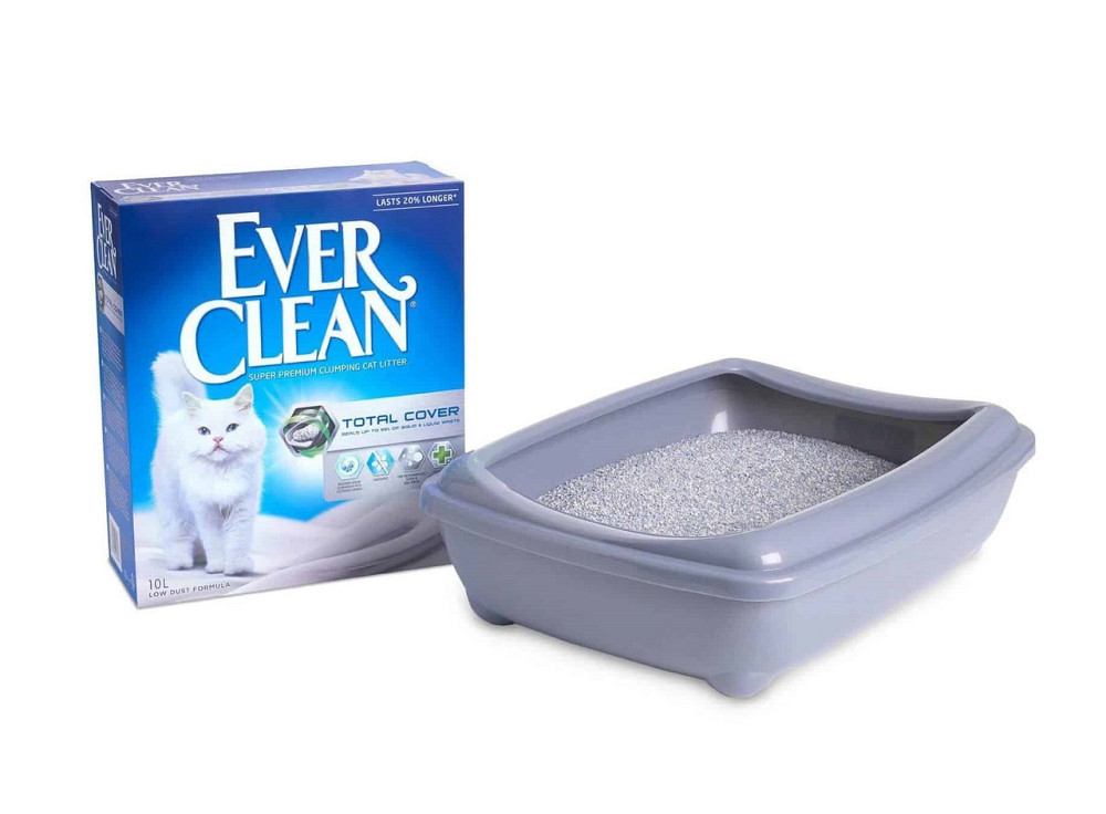 Наполнитель для кошачьего туалета Эвер Клин Ever Clean Total Cover Полная блокировка, 6 л Винница - изображение 3