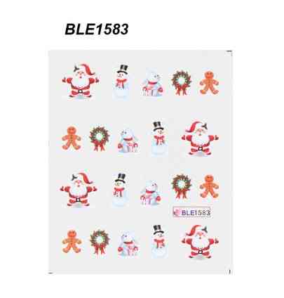 Новогодние наклейки на ногти Киев