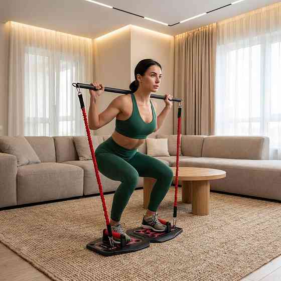 Дошка для віджимань Gymtek FlexBoard чорний Київ