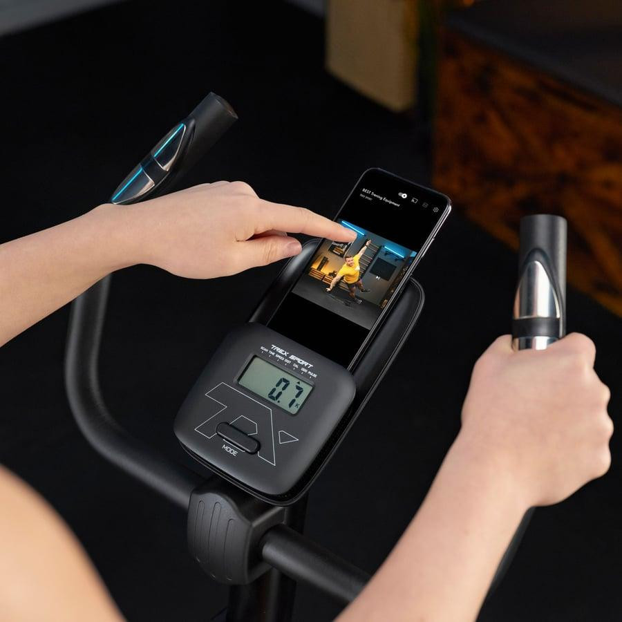 Велотренажер магнитный TX-350MB домашний компактный тренажер для дома кардио и фитнес тренировок СИНИЙ Киев - изображение 10