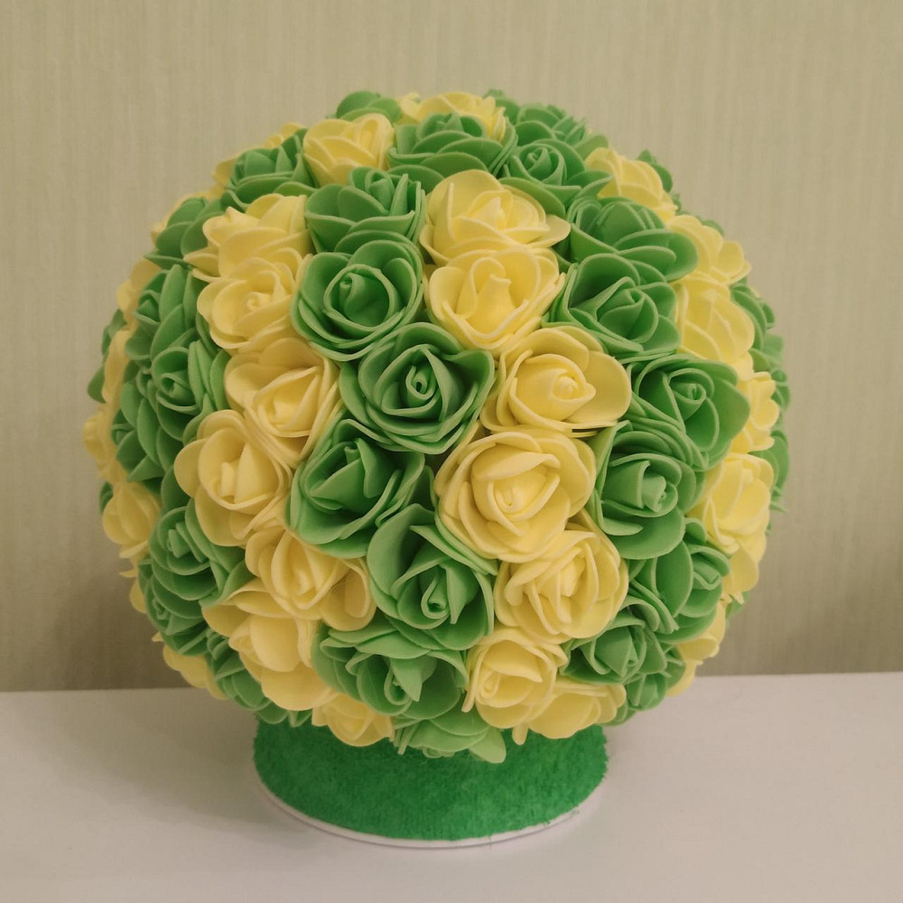 Світильник-нічник "Букет жовто-салатових троянд" Дніпро - фото 8