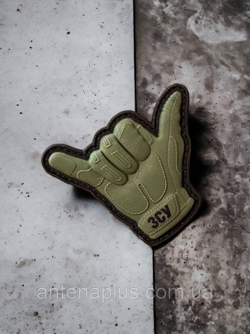 “Shaka” 3D шеврон \ патч олива Киев - изображение 4