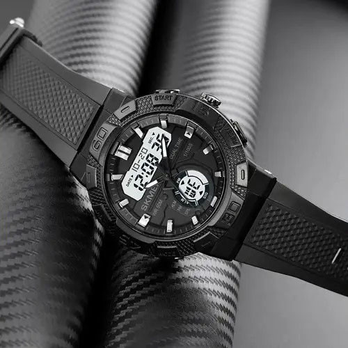 Часы водонепроницаемые и противоударные, Фирменные спортивные часы Хорошие наручные мужские XK-60 Львов - изображение 4