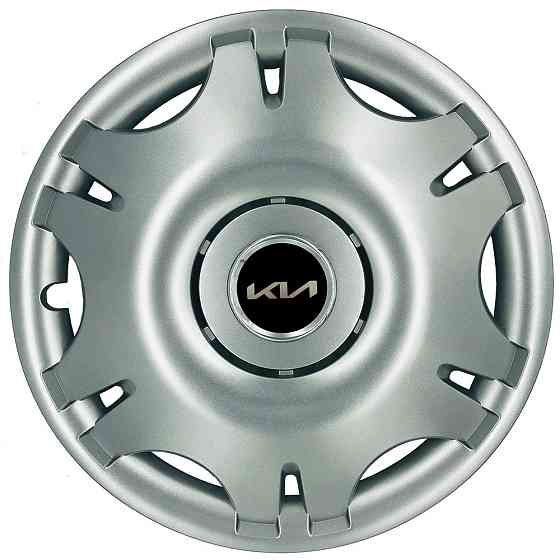 Автомобільні модельні ковпаки R16 Kia NEW 402 4шт, SJS, сріблясті Київ