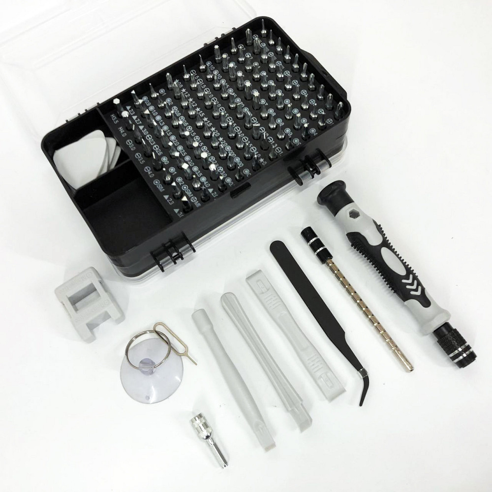 Набор мини прецизионных отверток 115 в 1 для ремонта электроники UY-35 Львов - изображение 14