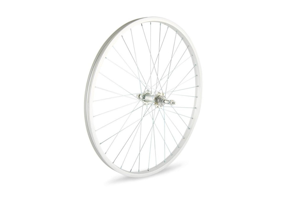 Обод велосипедный (в сборе) 24 (зад, 36 спиц, алюминий) (двойной) на пром подшипниках -2 Мукачево - изображение 1