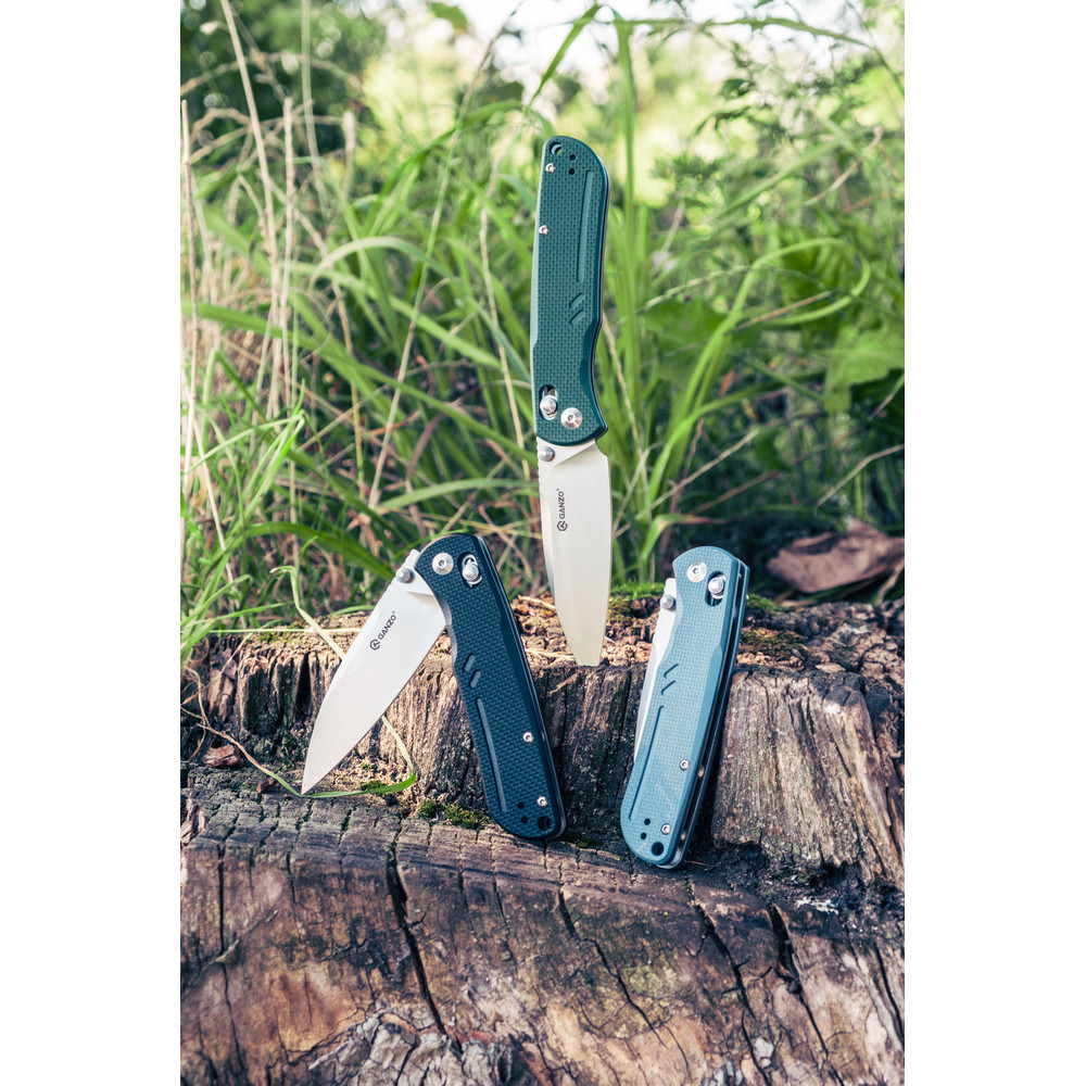 Ніж складаний Ganzo G771-GY сірий Київ - фото 15