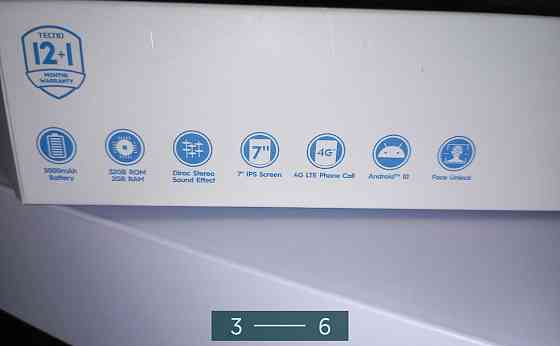 Планшет: Tecno TAB 4G. Київ