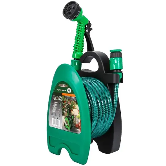 Набор поливочный шланг BlueBird BB-4208 10м на катушке пистолет с распылителем 7-ми режимный Коломия