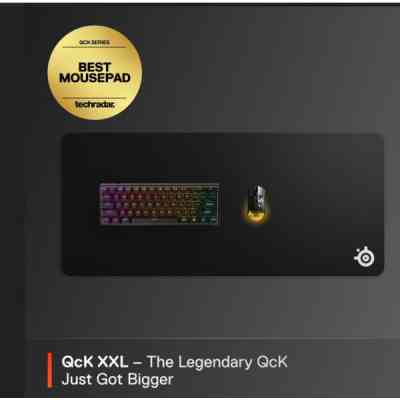 Килимок для мишки SteelSeries Qck XXL Black (63429) Вінниця