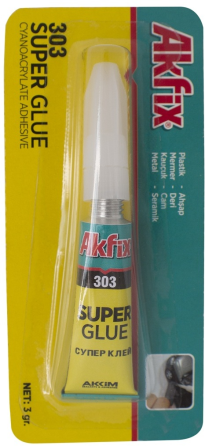 Клей супер 303 3 г Akfix Харків