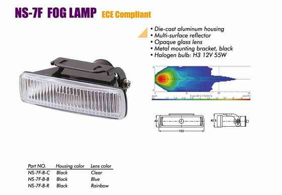 Фары SIRIUS 7 F-B-C Taiwan Винница