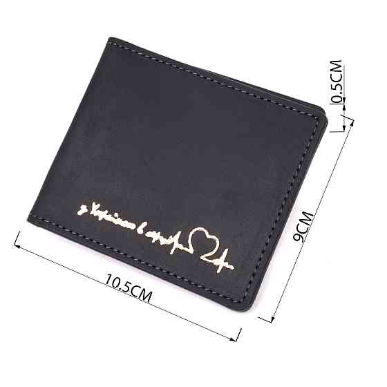 Обложка из винтажной кожи для удостоверения участника боевых действий Сердце GRANDE PELLE 16757 Черная Киев