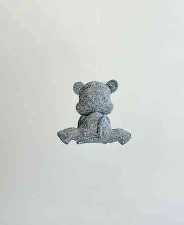 М’яка фетрова іграшка носоріг ручної роботи – безпечна розвиваюча іграшка Київ