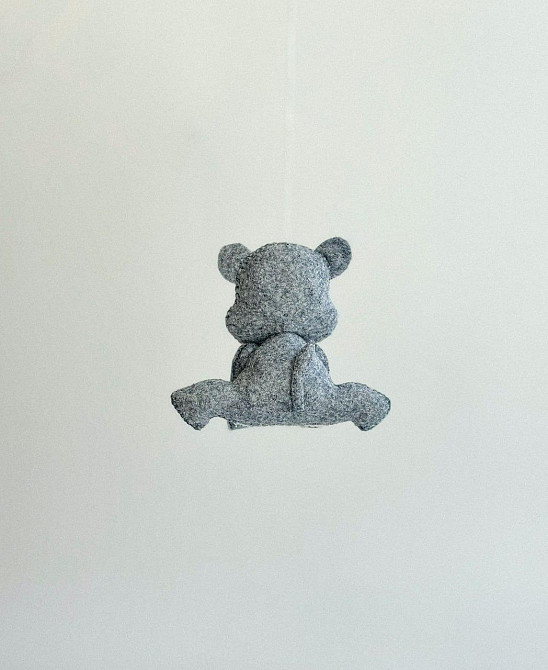 М’яка фетрова іграшка носоріг ручної роботи – безпечна розвиваюча іграшка Київ - фото 4