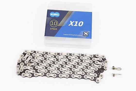 Ланцюг приводний 1/2х11/128х114L 10 швидкостей, сріблясто-чорна X10 Київ