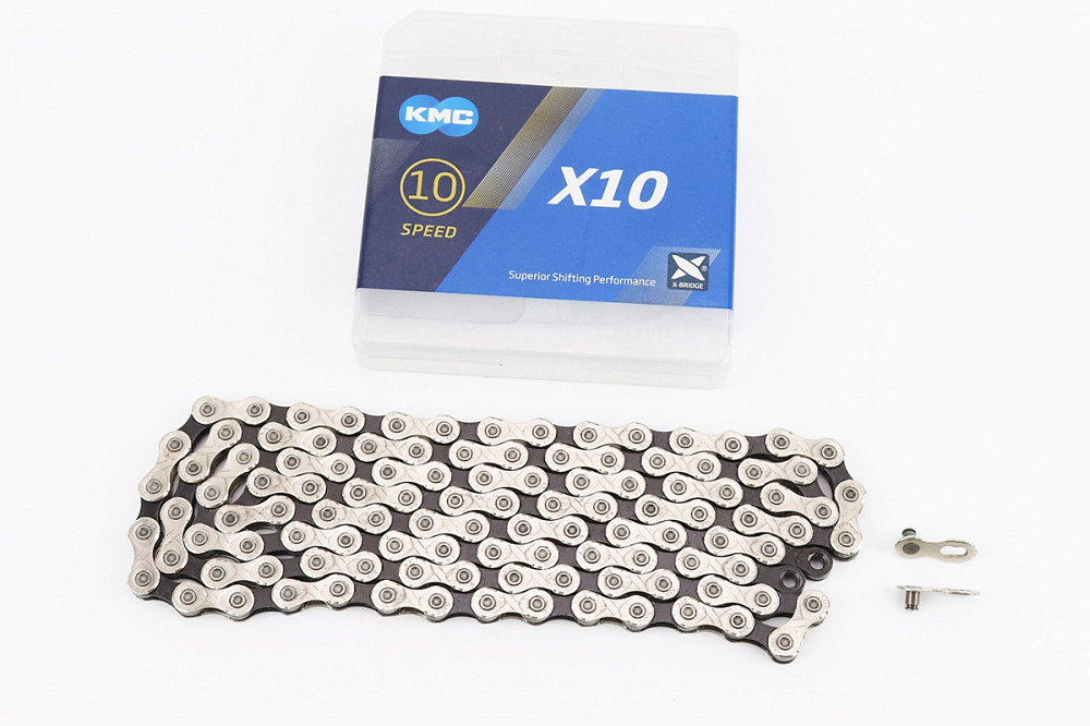 Ланцюг приводний 1/2х11/128х114L 10 швидкостей, сріблясто-чорна X10 Киев - изображение 1