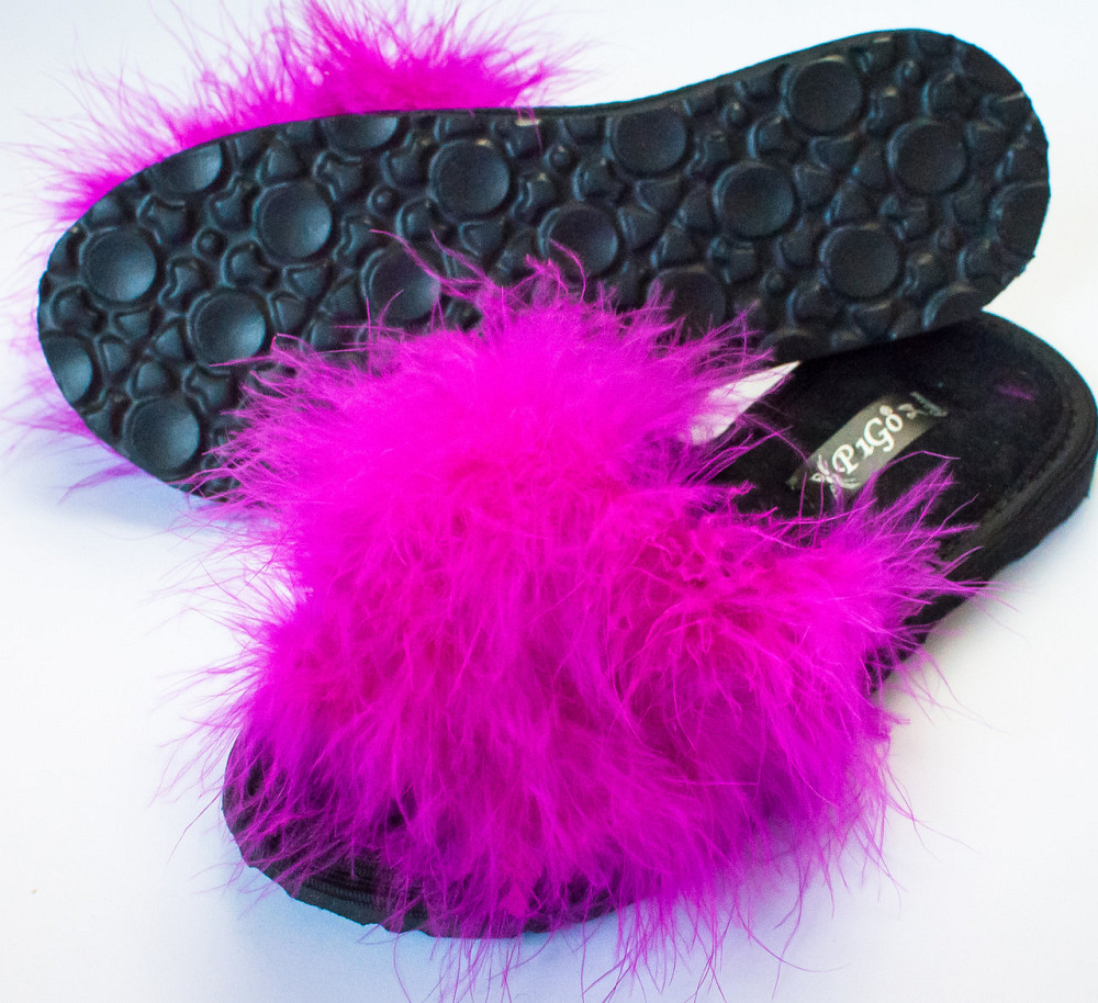 Тапочки детские PaGo Марабу (30,31,32,33,34,35) фуксия Kids-191301-1 Одесса - изображение 3