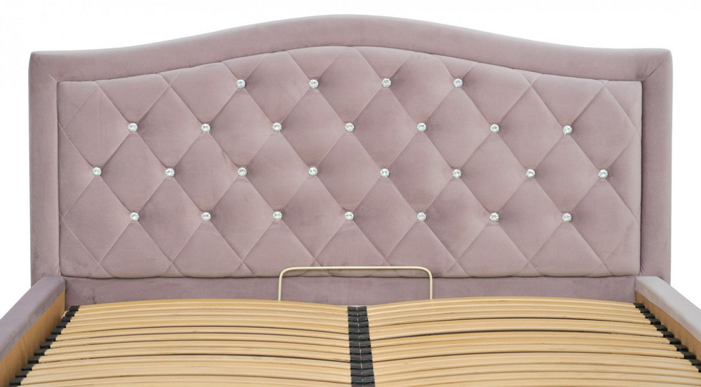 Ліжко Scarlett Standart 140 х 200 см Riviera 65 С1 Рожевий Київ - фото 5