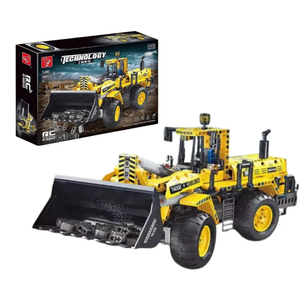 Конструктор детский.Бульдозер игровой на дистанционном управлении 1608 детали Каменец-Подольский - изображение 1
