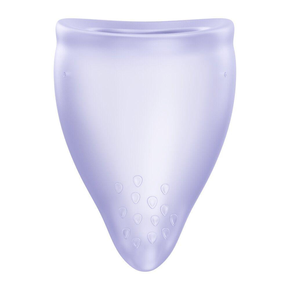 Менструальна чаша Fun Factory FUN CUP SIZE B Purple, багаторазова, діаметр 4,3 см, об’єм 30 мл Sex Aura Київ - фото 1