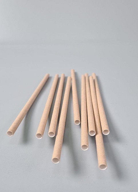 Соломка паперова трубочка 25шт крафт (1 шт) Харків - фото 2