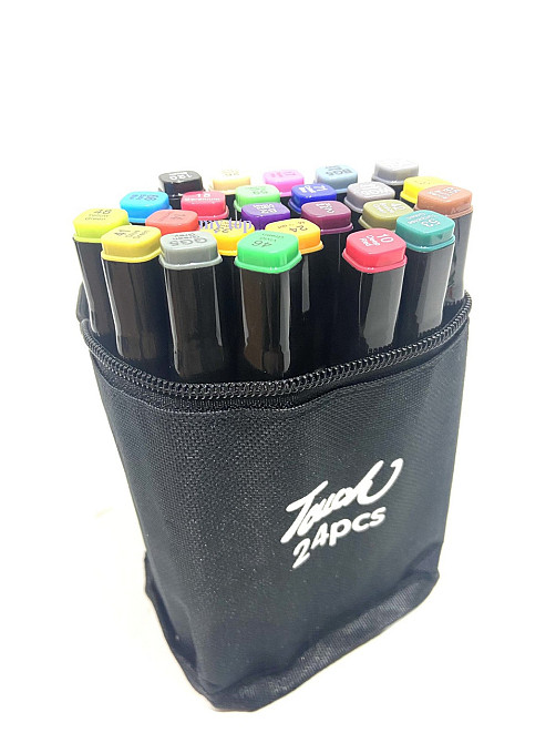Набір скетч-маркерів Star Toys Factor 30 штук двосторонні штуки в сумці (C 45230) Чернигов - изображение 2
