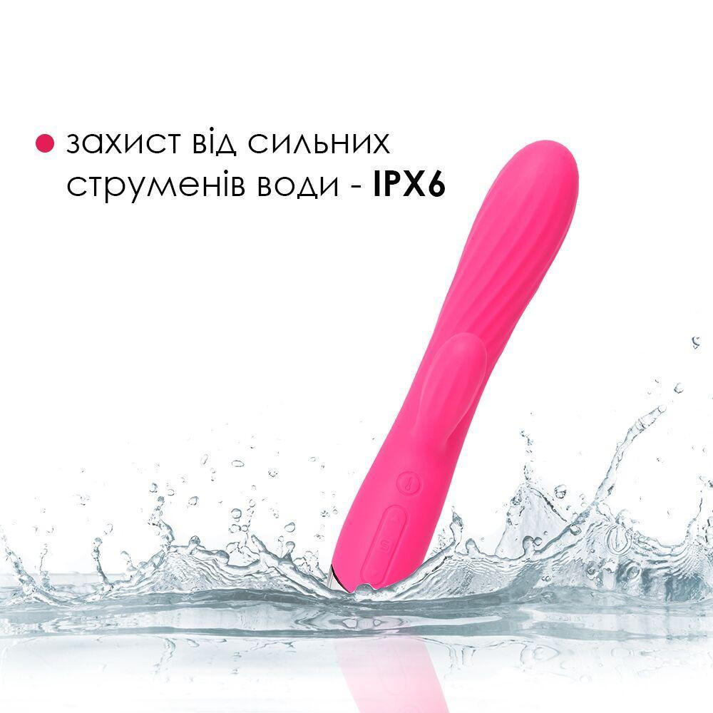 Інтелектуальний вібратор-кролик із підігрівом Svakom Angel Plum Red Sex Aura Київ - фото 5