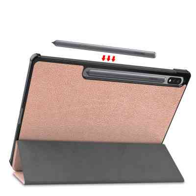Чехол для планшета BeCover Smart Case Samsung Tab S9 Plus (SM-X810/SM-X816)/S9 FE Plus (SM-X610/SM-X616) 12.4" Rose Gold (710326) Винница