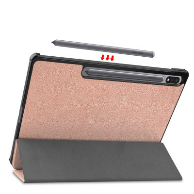 Чехол для планшета BeCover Smart Case Samsung Tab S9 Plus (SM-X810/SM-X816)/S9 FE Plus (SM-X610/SM-X616) 12.4" Rose Gold (710326) Винница - изображение 5