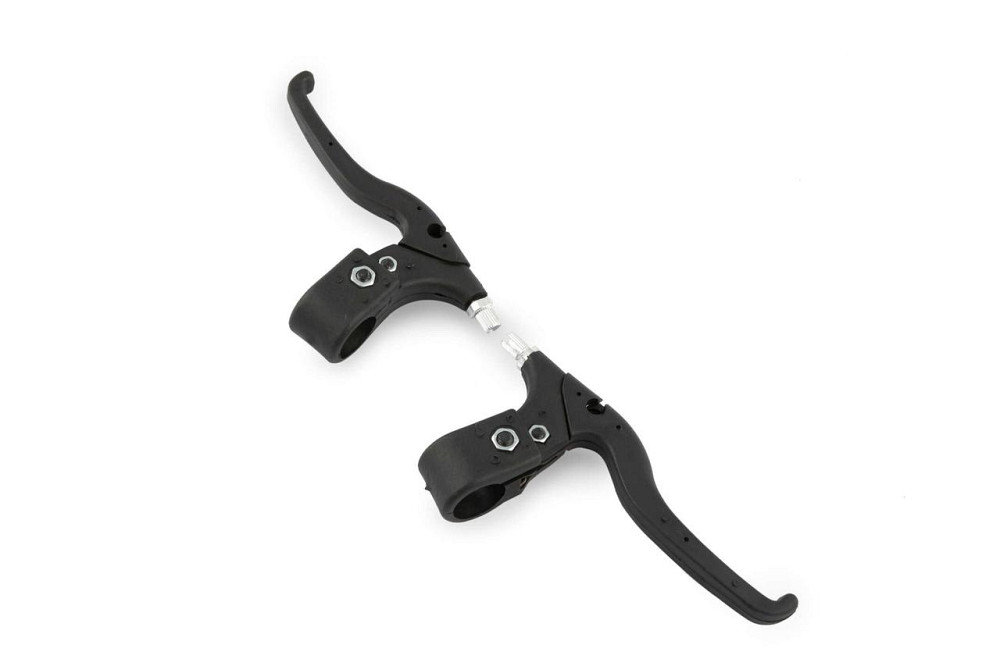 Ручки керма велосипедні (гальмові) (пара, чорні) (mod:4) Мукачево - фото 1