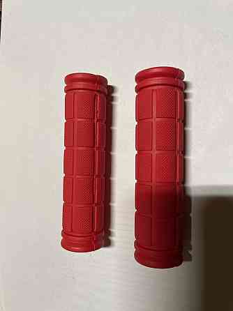 Ручки руля велосипедные (красный) Мукачево