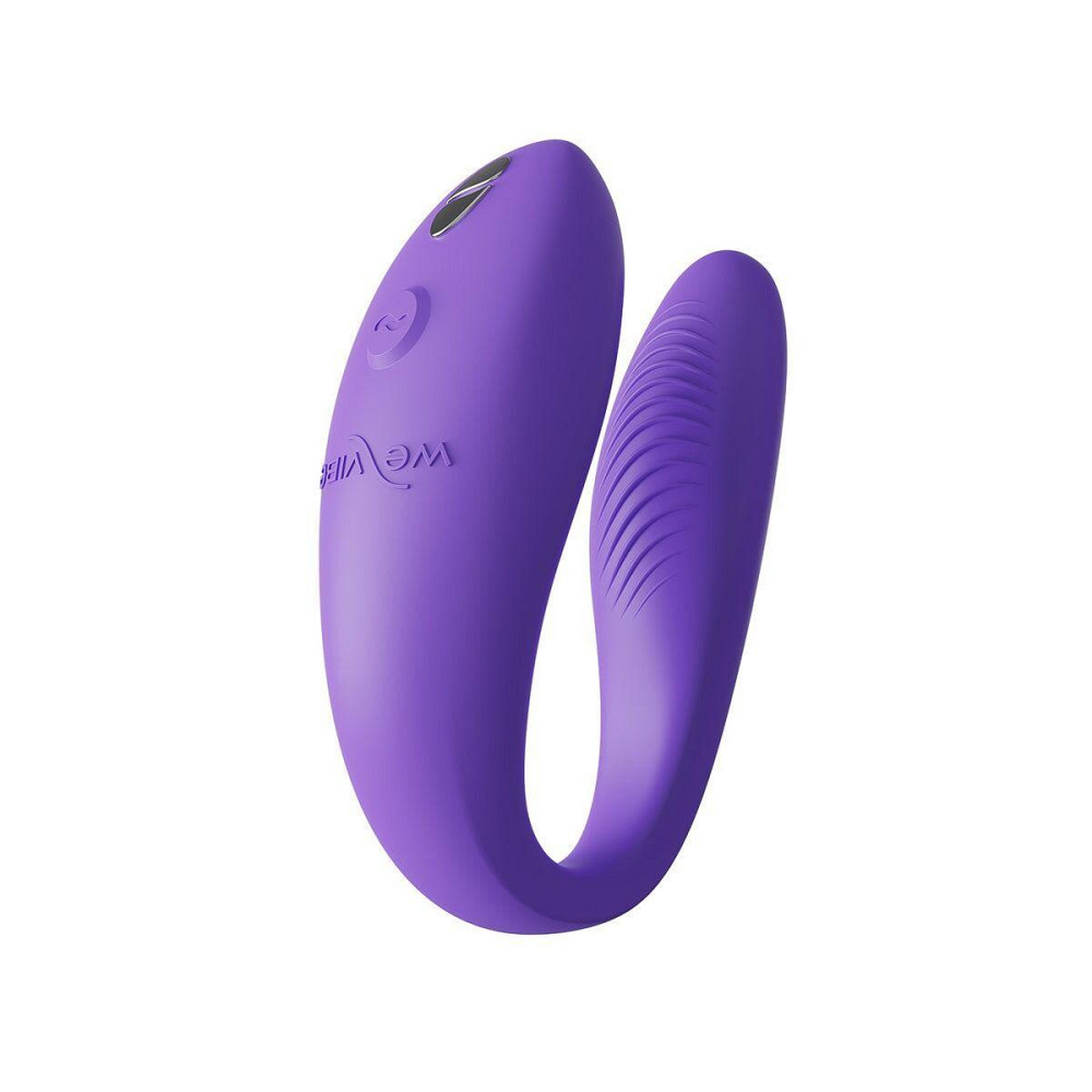 Смарт-вібратор для пар We-Vibe Sync GO Light Purple, тревел-кейс, пульт ДК Sex Aura Київ - фото 1