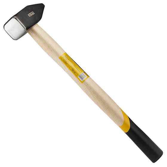 Молоток 1000г слесарная деревянная ручка (дуб) SIGMA (4316401) Ровно